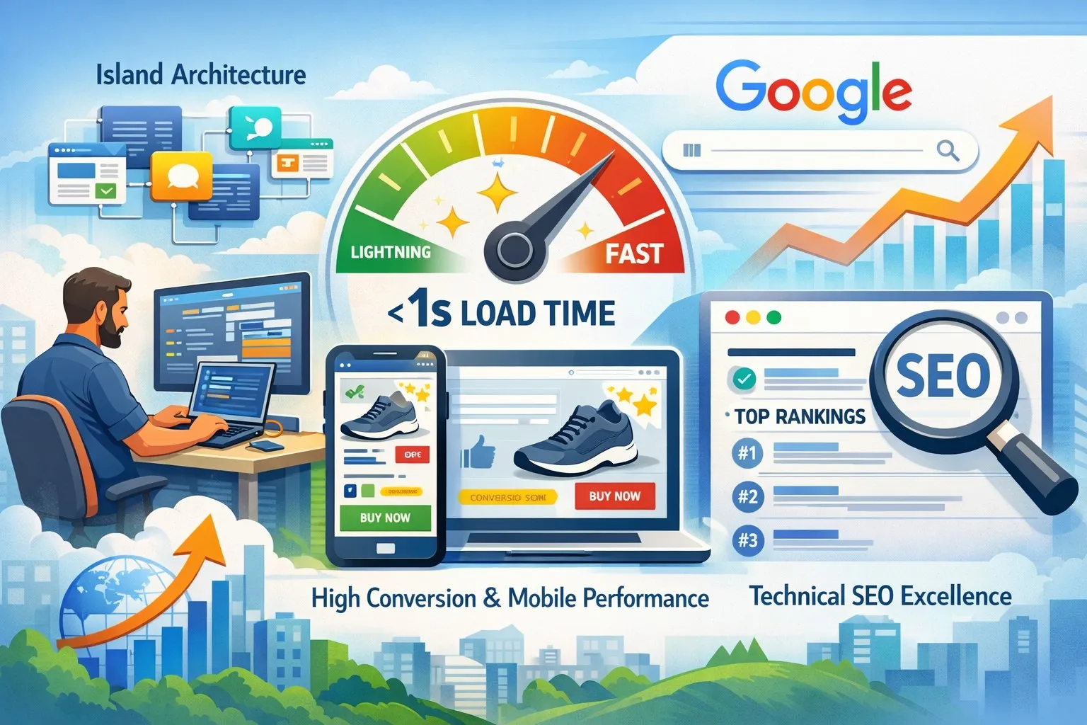 Ultra-Fast Websites - All Round Tech