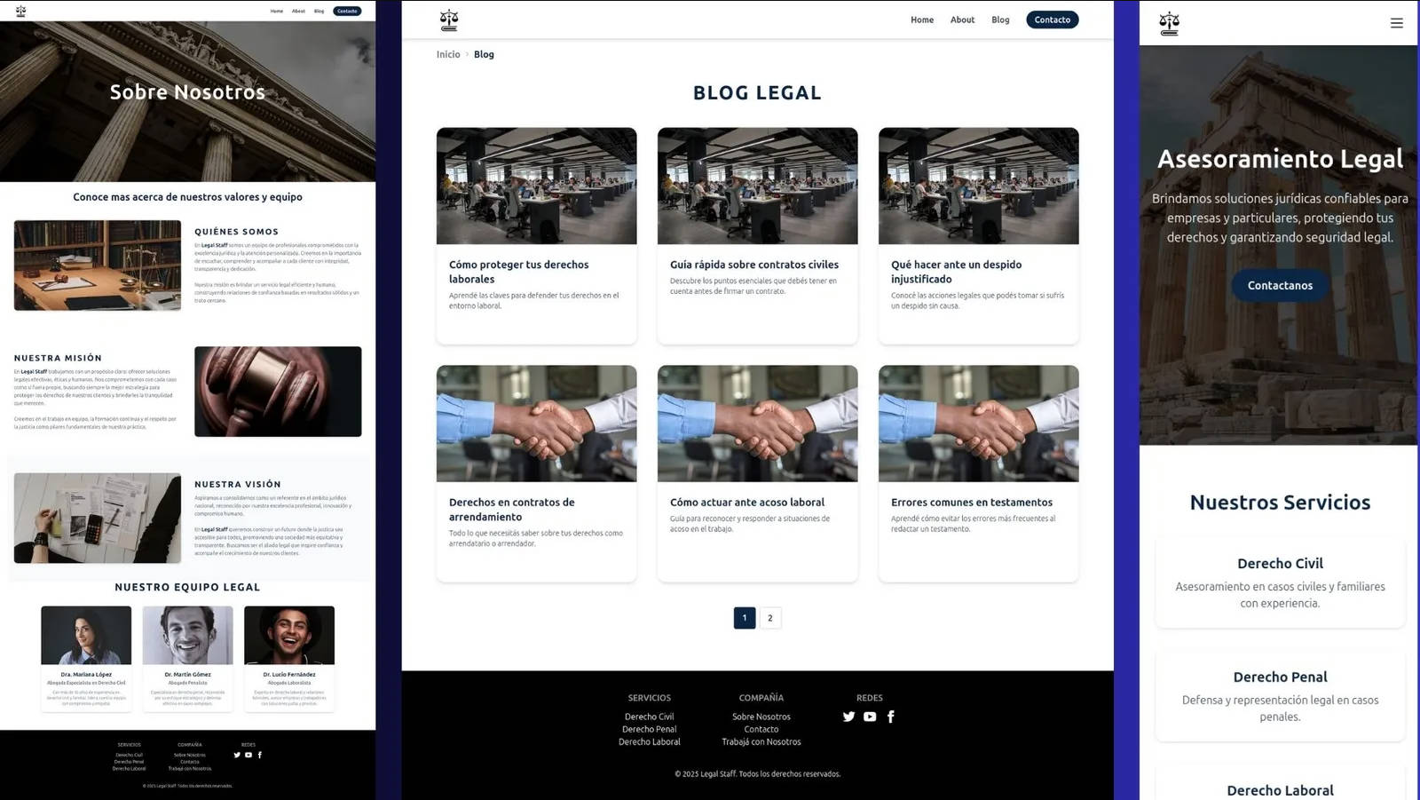 Legal Staff: Law Firm Pro